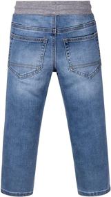 img 3 attached to OFLUCK Baby Toddler Straight Fit Jeans