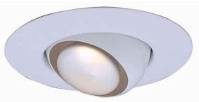 img 2 attached to 💡 Efficient Lighting Solution: Commercial Electric Recessed Eyeball CAT603WH