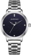 ⌚ стильные часы amovan women's с нержавеющей стальной браслетной оплеткой для особых случаев: идеальный аксессуар для каждого случая логотип