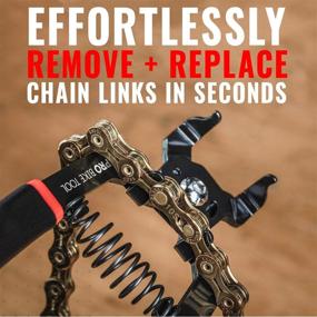 img 1 attached to PRO BIKE TOOL 2-in-1 Chain Pliers - Replace Missing Chain Links - For All Speed Chains – Quick & Easy Bicycle Repair Kit for Road and Mountain Bikes