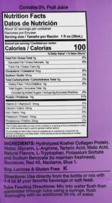 img 1 attached to LiquaCel Liquid Protein Grape - 32 Ounces by Global Health Products