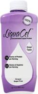 liquacel liquid protein grape - 32 ounces by global health products logo