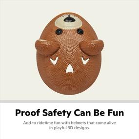 img 3 attached to 🚲 Enhanced Safety and Fun: Schwinn Kids Bike Helmet with 3D Character Features for Infants and Toddlers