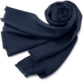 img 4 attached to 🧣 Oct17 Women's Large Scarf - Soft Cashmere Feel, Winter Shawls Wraps, Light Scarves for Better SEO