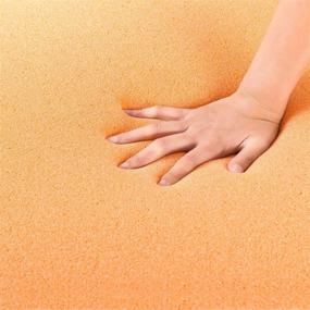 img 3 attached to 🛏️ ZINUS Twin Size Copper Pressure Relief TorsoTec Memory Foam Mattress Topper with Cooling Copper and Gel Formula