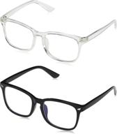 👓 essential non-prescription blue light & uv400-blocking glasses for computer or gaming by amazon logo