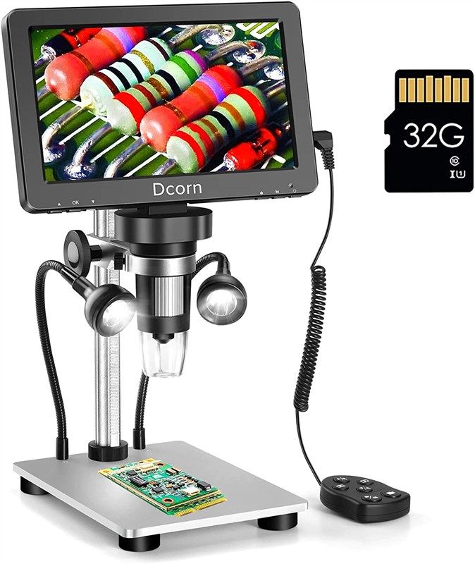 microscope dcorn magnification soldering compatible 로고