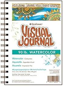 img 1 attached to Strathmore Visual Watercolor Journal Sheets Painting, Drawing & Art Supplies