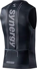 img 3 attached to 🏎️ Optimize Performance with Synergy Men's Race Tri Tank Top Singlet
