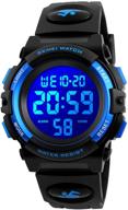 multi-function digital led kid's sports watch: waterproof, electronic analog quartz, ideal gift for boys and girls logo