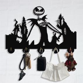 img 4 attached to The Nightmare Before Christmas Key Hooks-Wall Hooks Heavy Duty 20LB(Max)