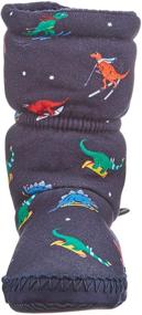 img 3 attached to Joules Dinos 🦖 Slipper Sock Boys' Shoes