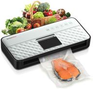 food saver vacuum sealer machine: powerful 85kpa suction, smart air sealing, hands-free operation - full starter kit included логотип