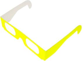 img 1 attached to 🌈 Light-show Ready Paper Diffraction Glasses: Ideal for Festivals, Raves, and Light Spectacles