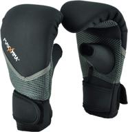 maxxmma neoprene washable heavy bag gloves - ultimate boxing punching training gear logo