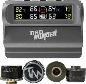 img 2 attached to 🔋 Minder Research Solar Powered TPMS for Trailers - 4 Tire Kit (TPMS-TRL-4 TireMinder)