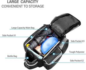 img 2 attached to 🚲 Onedayshop 7L Waterproof Rear Seat Bag: A versatile and durable cycling accessory for mountain and road bikes