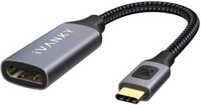 img 4 attached to High-Speed USB C to DisplayPort Adapter by Ivanky - 4K@60Hz Type C to DP - Compatible with MacBook Pro 2016, MacBook Air 2018, iMac 2019, Dell XPS 15, Samsung Galaxy S20/S10/S9, and More