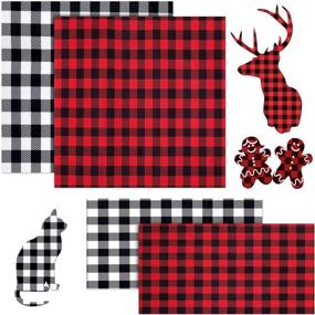 img 4 attached to Sheets Buffalo Plaid Transfer Printed