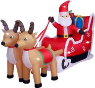 shinydec christmas inflatable reindeer decorations логотип