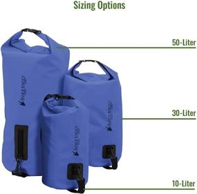 img 2 attached to FROGG TOGGS FTX Gear PVC Tarpaulin Waterproof Dry Bag with Detachable Cooler Insert
