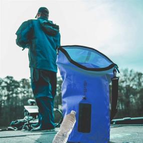 img 1 attached to FROGG TOGGS FTX Gear PVC Tarpaulin Waterproof Dry Bag with Detachable Cooler Insert