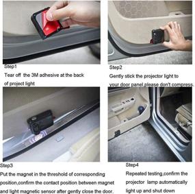 img 1 attached to Shadow Emblems Wireless Transit Mustang Lights & Lighting Accessories