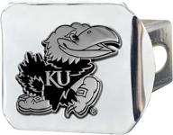 fanmats university kansas jayhawks chrome logo