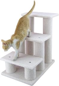 img 4 attached to 🐾 Armarkat Pet Steps Stairs Ramp for Cats and Dogs by Aeromark International