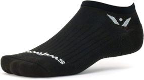 img 4 attached to 🏃 High-performance Swiftwick ASPIRE ZERO Running and Cycling Socks: Moisture-wicking, No-show, Men's and Women's