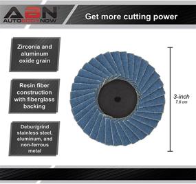 img 1 attached to ABN Zirconia Alumina Sandpaper Wheels