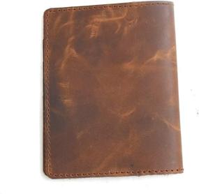 img 2 attached to Passport Genuine Leather Handmade Antiq