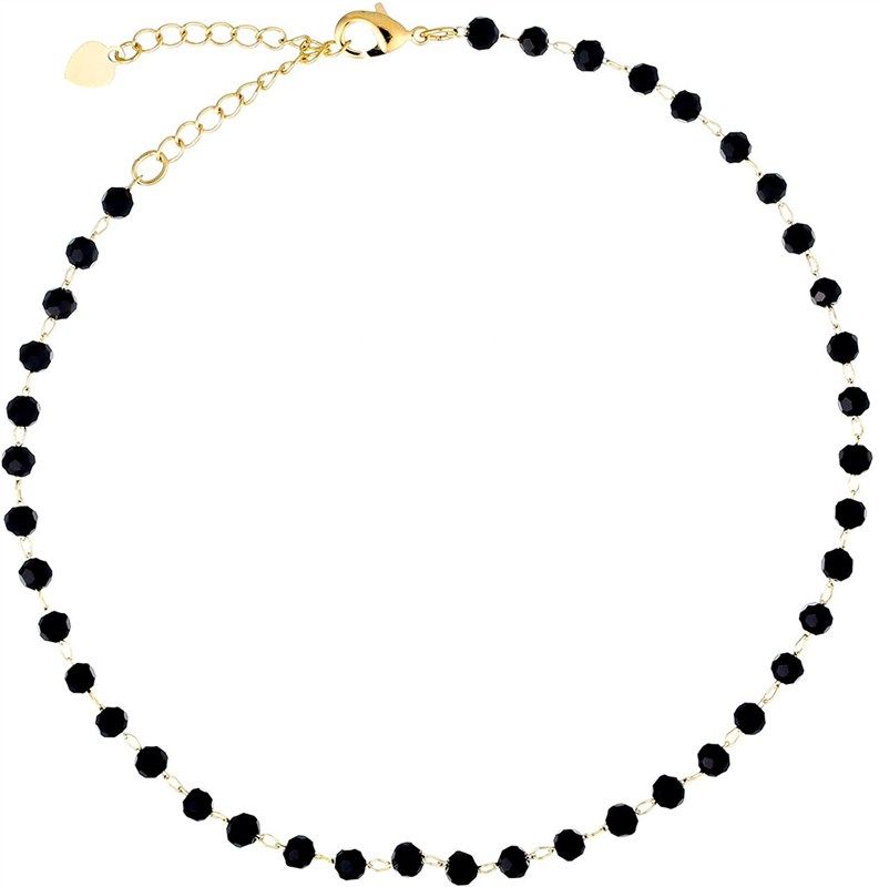 fremttly friendship handmade bead adjustable ank black 로고