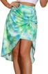 allegra womens waist twist tropical logo