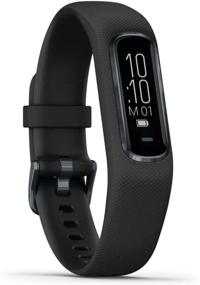 img 3 attached to 📟 Garmin Vivosmart 4 Черный, крупная лента - передовой трекер активности с фунцией измерения индекса оксигенации крови и монитором сердечного ритма.