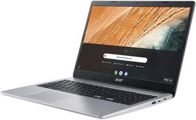 img 1 attached to 💻 2021 Acer Chromebook 15.6" FHD 1080p IPS Touchscreen Laptop, Intel Celeron N4020, 4GB RAM, 64GB eMMC, HD Webcam, WiFi, 12+ Hours Battery, Chrome OS, Including Marxsol Cables