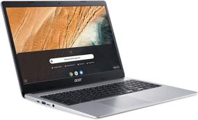 img 2 attached to 💻 2021 Acer Chromebook 15.6" FHD 1080p IPS Touchscreen Laptop, Intel Celeron N4020, 4GB RAM, 64GB eMMC, HD Webcam, WiFi, 12+ Hours Battery, Chrome OS, Including Marxsol Cables