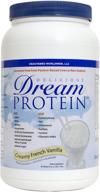 🥛 dream protein vanilla whey protein powder, 720g - creamy french flavor logo