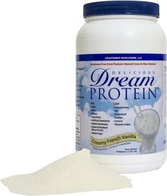 img 1 attached to 🥛 Dream Protein Vanilla Whey Protein Powder, 720g - Creamy French Flavor