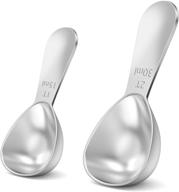 hulless coffee scoops stainless measuring logo