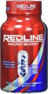 💥 vpx redline microburst multistage delivery system - advanced thermogenic fat burner (100 capsules) logo