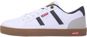 img 2 attached to 👟 Levis Fairway Casual Sneaker White Men's Shoes – Stylish Fashion Sneakers