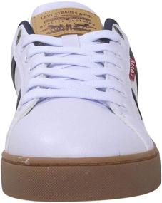 img 3 attached to 👟 Levis Fairway Casual Sneaker White Men's Shoes – Stylish Fashion Sneakers