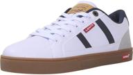 👟 levis fairway casual sneaker white men's shoes – stylish fashion sneakers logo