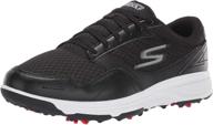 charcoal relaxed fit skechers torque fairway golf shoes логотип