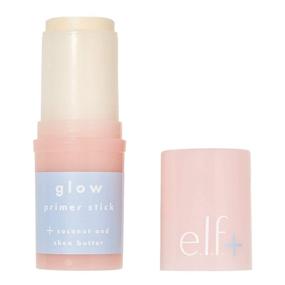 img 4 attached to 🌟 e.l.f. Elf+ Glow Primer Stick Lightweight, Hydrating, Luminizing Coconut Shea Butter Infused, Shimmer 0.53 Oz – Primes, Preps, Smooths, Nourishes