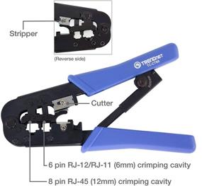 img 3 attached to 🔧 TRENDnet Crimping Tool - Multi-Functional Ethernet and Telephone Cable Tool