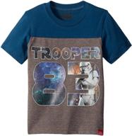 👕 optimized star wars trooper and vader graphic t-shirt for boys logo