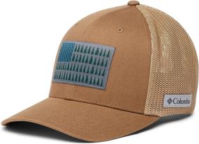 img 3 attached to 🌲 Columbia Tree Flag Mesh Ball Cap-High Crown: A Stylish and Breathable Headgear for Outdoor Enthusiasts