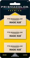 📐 призмаколор премьер magic rub виниловые стиратели: эффективный набор из 3 штук логотип